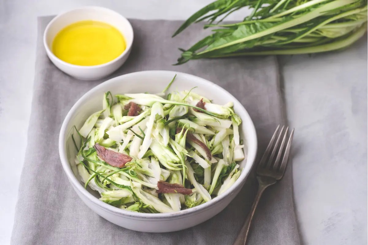  Puntarelle con alici e Aceto Balsamico Tradizionale di Modena Dop