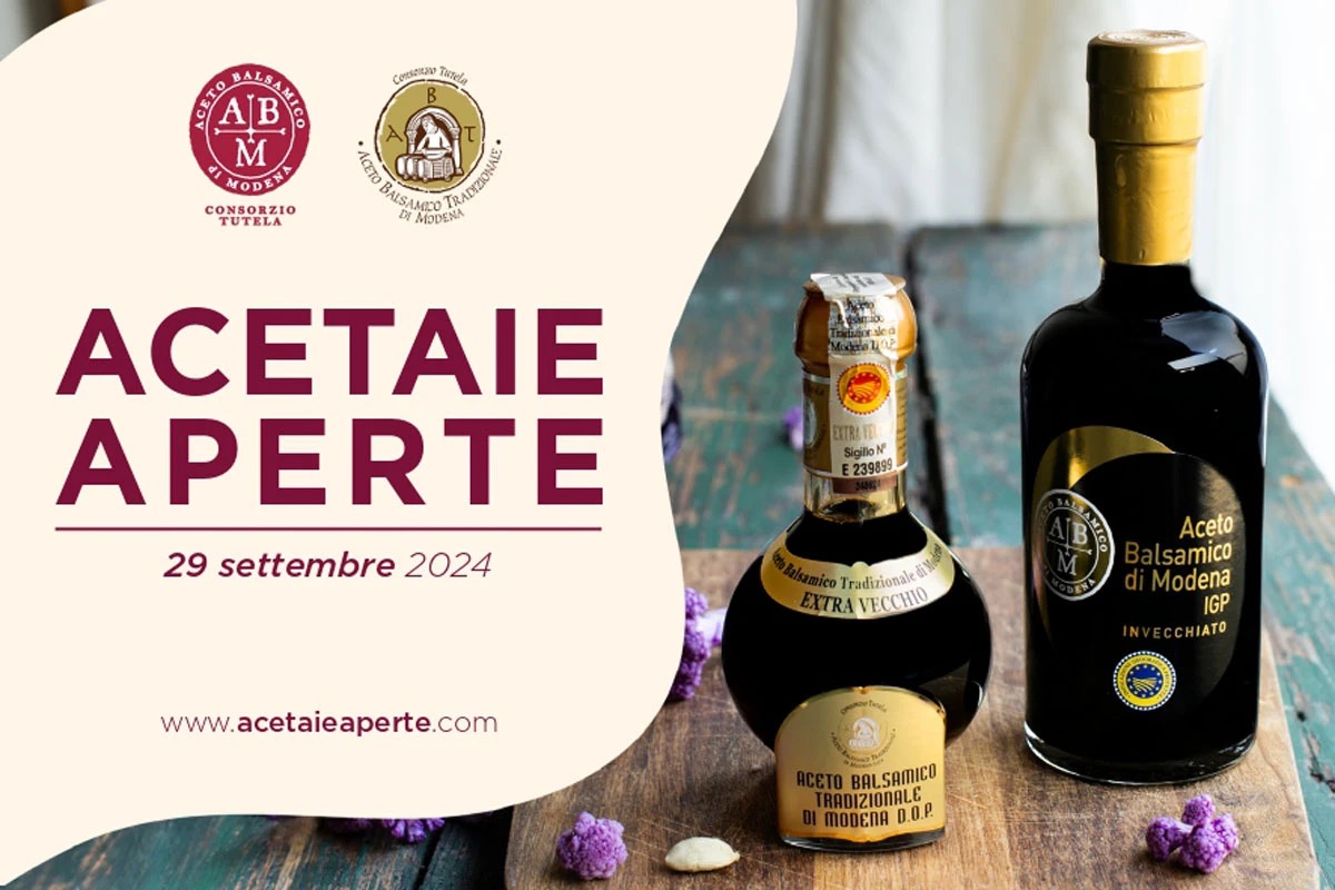 Acetaie Aperte, la grande festa del Balsamico di Modena Igp e Dop 