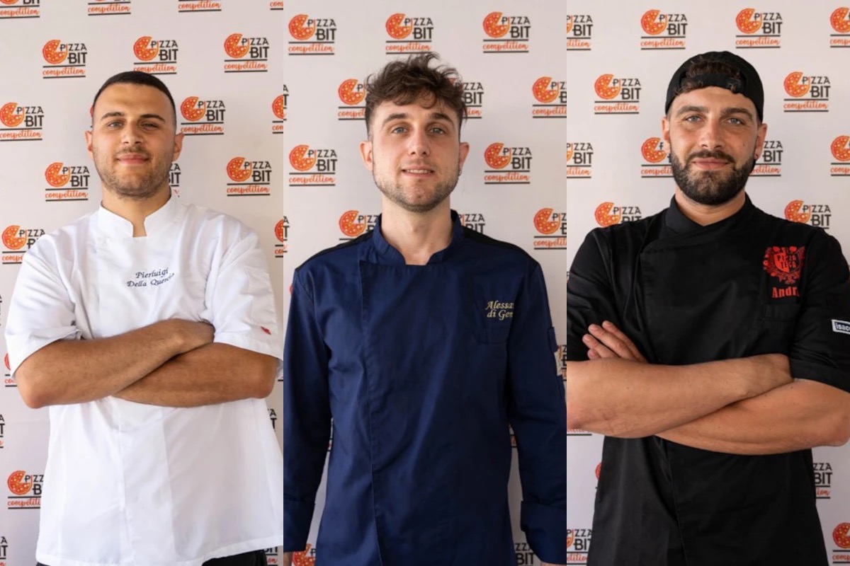 Pizza Bit Competition: Della Quercia, Di Gennaro e Gallizzi alla finalissima