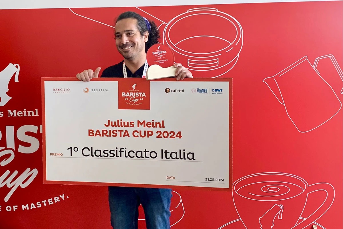 Julius Meinl Barista Cup 2024: il campione d'Italia è Luca Riccardi 