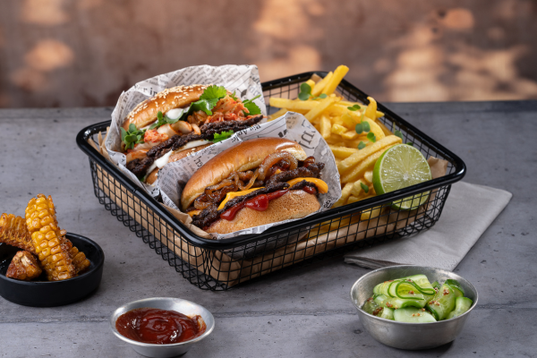 Innumerevoli vantaggi con lo Smash Burger di SALOMON FoodWorld®!